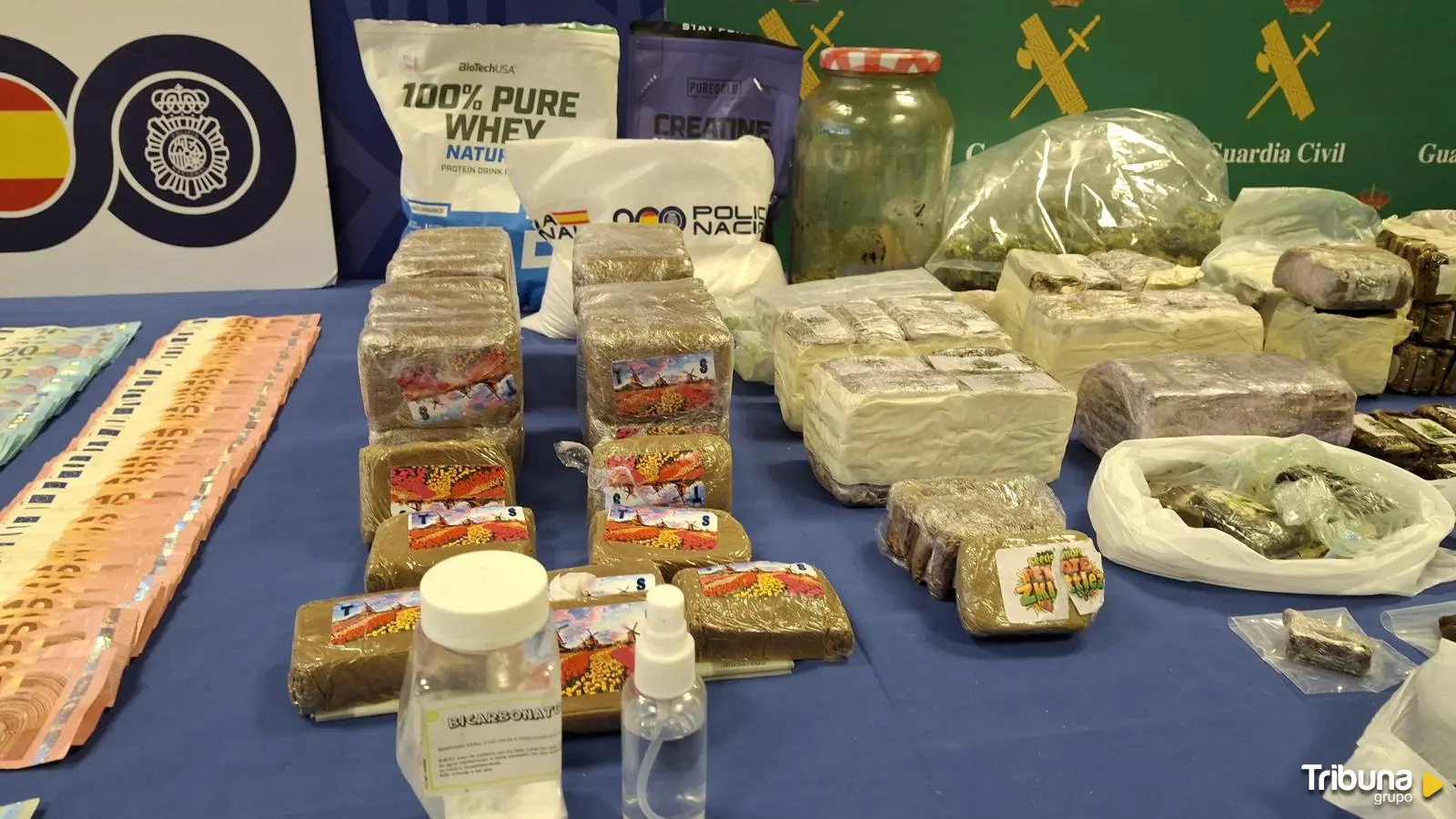 GOLPE AL NARCOTRÁFICO EN VALLADOLID: DESARTICULADA UNA ORGANIZACIÓN CRIMINAL CON CINCO DETENIDOS